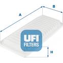 Filtro de ar UFI - 30.639.00