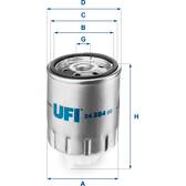 Filtro de combustível UFI - 24.384.00