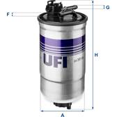Filtro de combustível UFI - 24.391.00