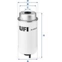 Filtro de combustível UFI - 24.432.00