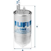 Filtro de combustível UFI - 24.ONE.01