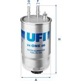 Filtro de combustível UFI - 24.ONE.0B