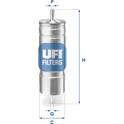 Filtro de combustível UFI - 31.508.00