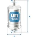Filtro de combustível UFI - 31.510.00