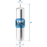 Filtro de combustível UFI - 31.926.01