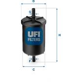 Filtro de combustível UFI - 31.948.00