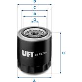 Filtro de óleo UFI - 23.127.00