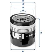 Filtro de óleo UFI - 23.280.00