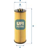 Filtro de óleo UFI - 25.019.00