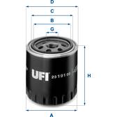 Filtro del aceite UFI - 23.191.00