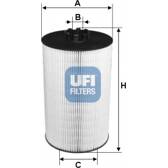Filtro del aceite UFI - 25.019.00
