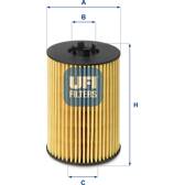 Filtro del aceite UFI - 25.144.00