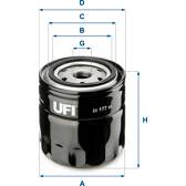 Filtro olio UFI - 23.177.00
