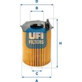 Filtro olio UFI - 25.187.00