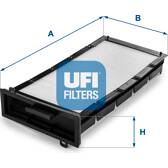 Interieurfilter UFI - 53.090.00
