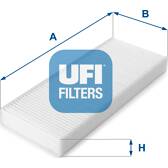 Interieurfilter UFI - 53.214.00