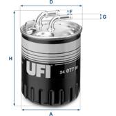 Kraftstofffilter UFI - 24.077.00