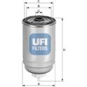 Kraftstofffilter UFI - 24.401.00