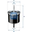 Kraftstofffilter UFI - 31.811.00