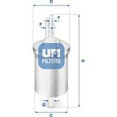 Kraftstofffilter UFI - 31.840.00