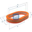 Luchtfilter UFI - 27.076.00