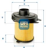 Luftfilter UFI - 27.845.02
