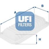 Luftfilter UFI - 30.175.00