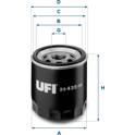 Oil Filter UFI - 23.435.00