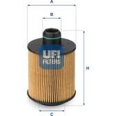 Oil Filter UFI - 25.061.00