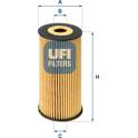Oil Filter UFI - 25.170.00