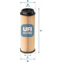 Oil filter UFI - 25.252.00