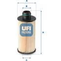 Oliefilter UFI - 25.160.00