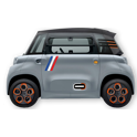 Kit de adesivos decorativos Ami "França" (2 lados) para Citroën Ami UNICUST - PL1999