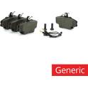 Front brake pad set VAICO - V25-1177