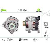 Alternateur (Remanufacturé) VALEO - 200154