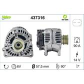 Alternateur (Remanufacturé) VALEO - 437316