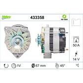 Alternator (Remanufactured) VALEO - 433358