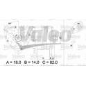 Alternator (Remanufactured) VALEO - 436303