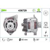 Alternatore (Rigenerato) VALEO - 436729