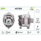 Alternatore (Rigenerato) VALEO - 437353