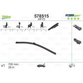 Balai d'essuie-glace VALEO Hydroconnect (à l'unité) VALEO - 578515
