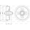 Brake Drum VALEO - 237049