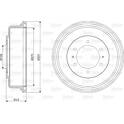 Brake Drum VALEO - 237071