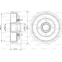 Brake Drum VALEO - 237088