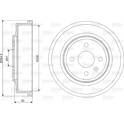 Brake Drum VALEO - 237110