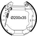 Brake Kit, drum brake VALEO - 554985