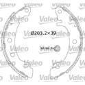 Brake Set- drum brakes VALEO - 554757