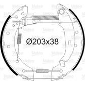 Brake Set- drum brakes VALEO - 554795