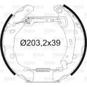 Brake Set- drum brakes VALEO - 554851