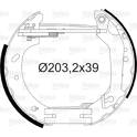 Brake Set- drum brakes VALEO - 554858